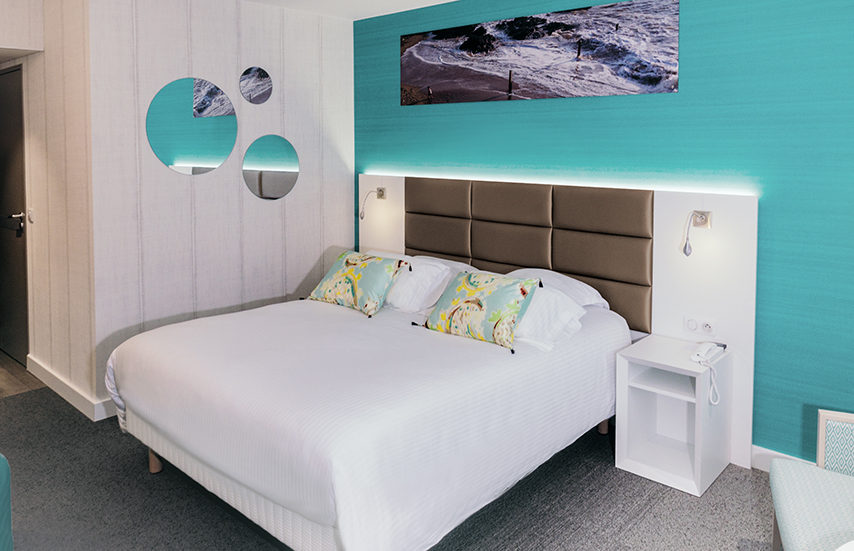 Chambre Turquoise Alliance Pornic