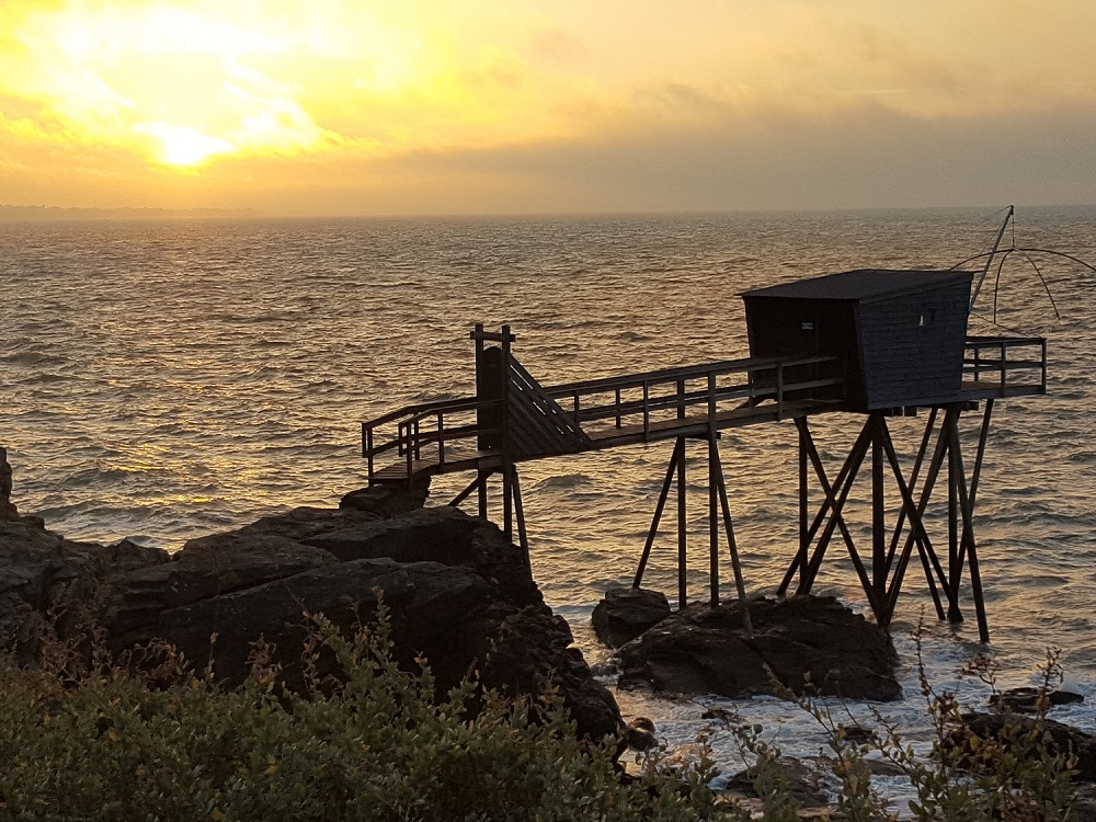 Lever de soleil pêcherie