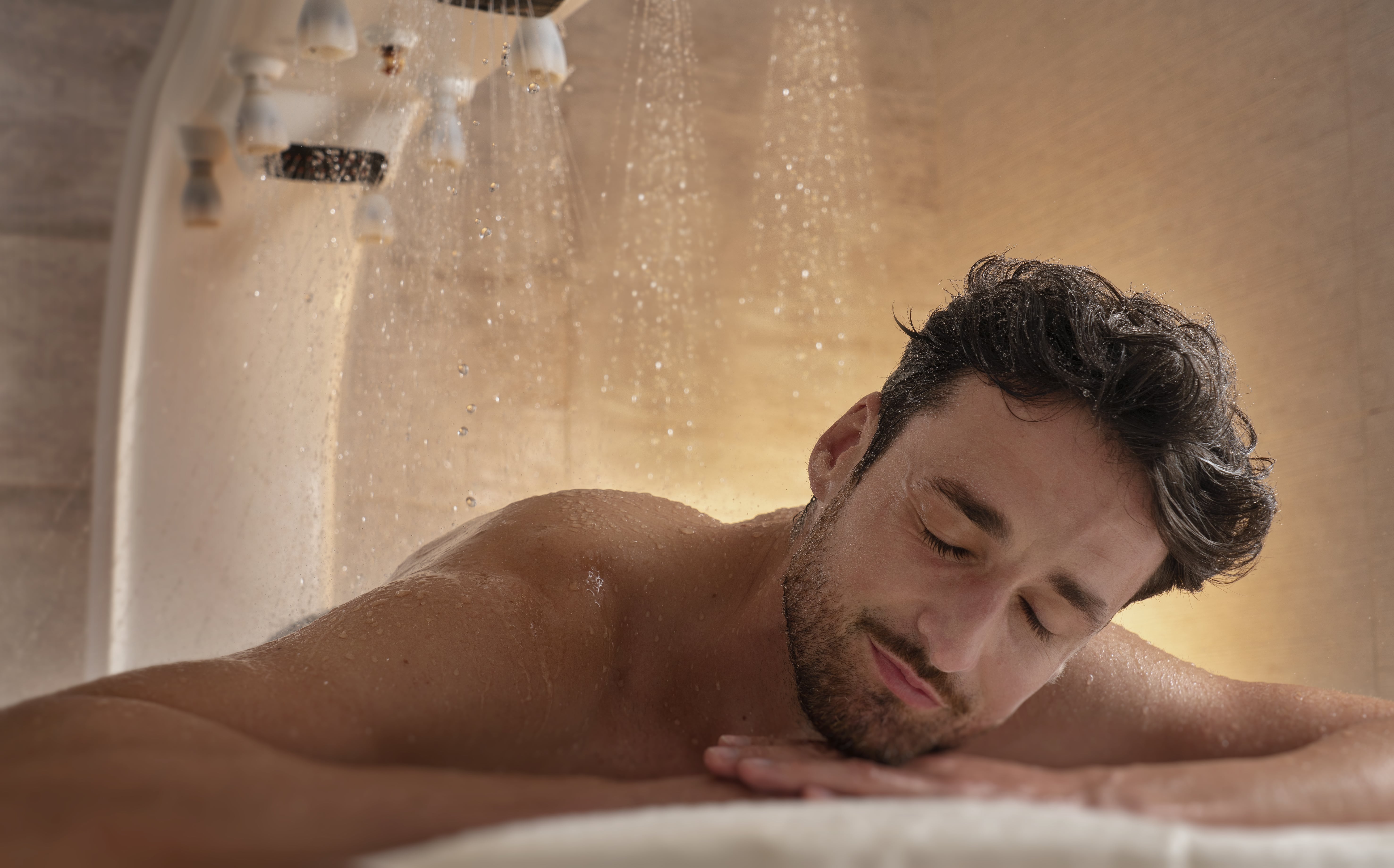 Douche apaisante à affusion